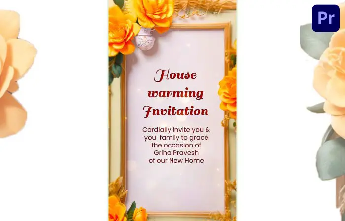 Elegant 3D Housewarming Invitation Instagram Story